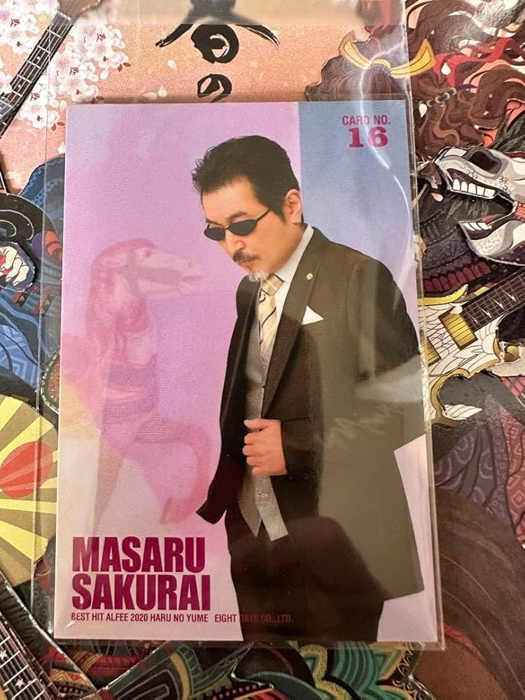 Amazon.co.jp: THE ALFEE 春の夢2020 桜井賢 トレカ : おもちゃ